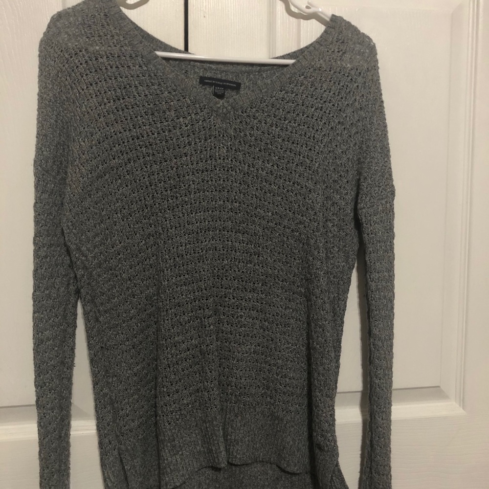 V-neck sweater